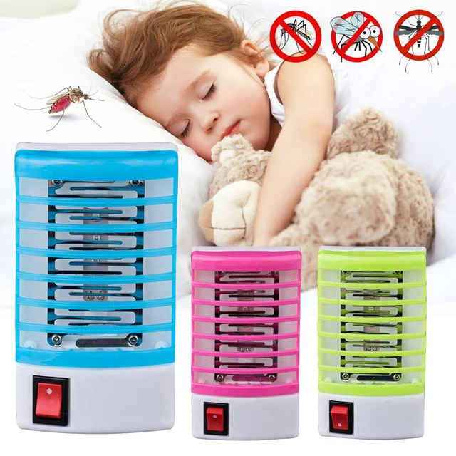Zapper Szúnyog Gyilkos Lámpa Elleni Rovar Led-Es Könnyű Mini Éjszakai Lámpák Bug Pest Fly Trap Electric Beltéri Raszellelők Catcher - Image 3