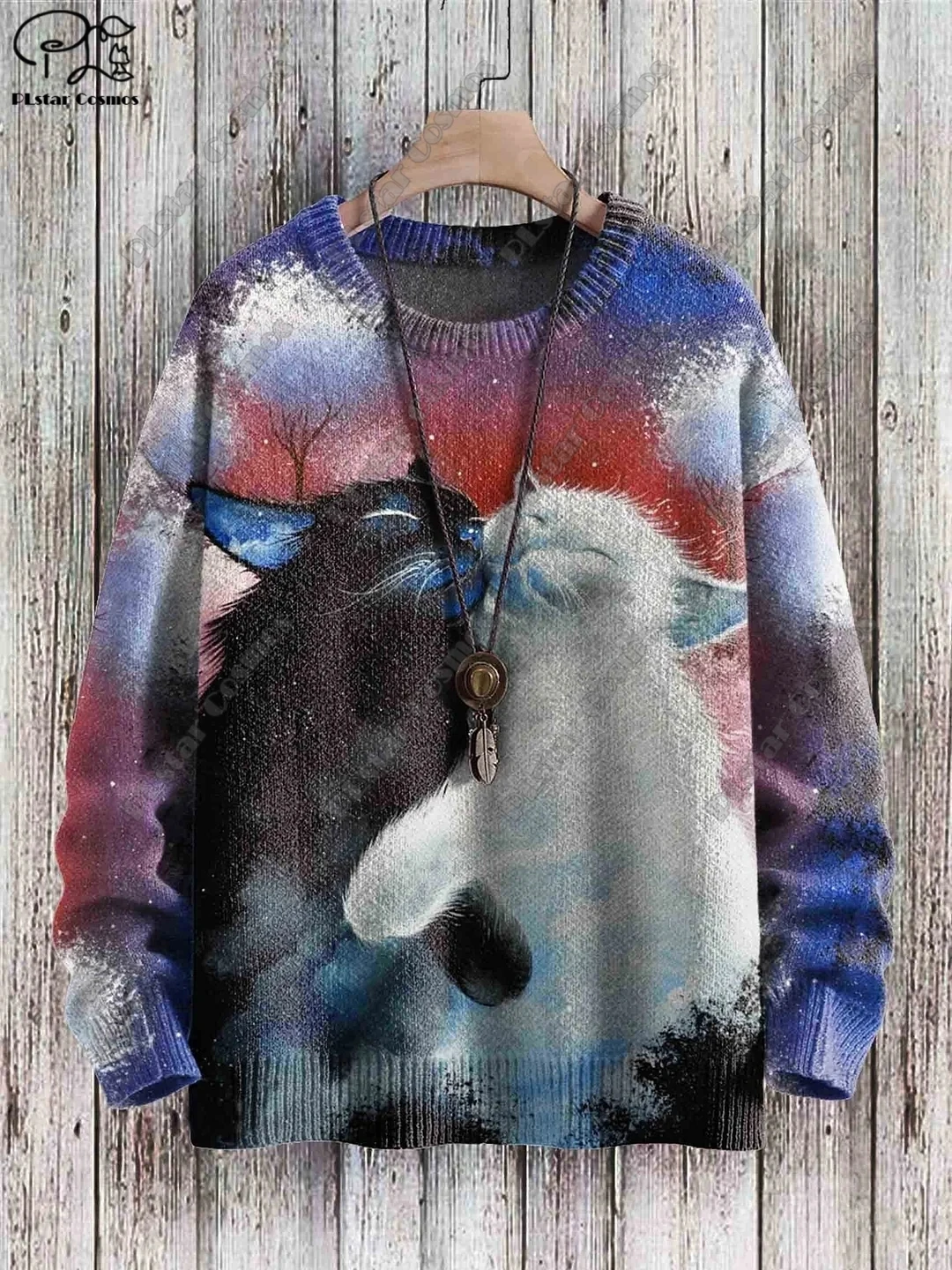 Рисунок 3 - Свитер унисекс зимний в стиле ретро