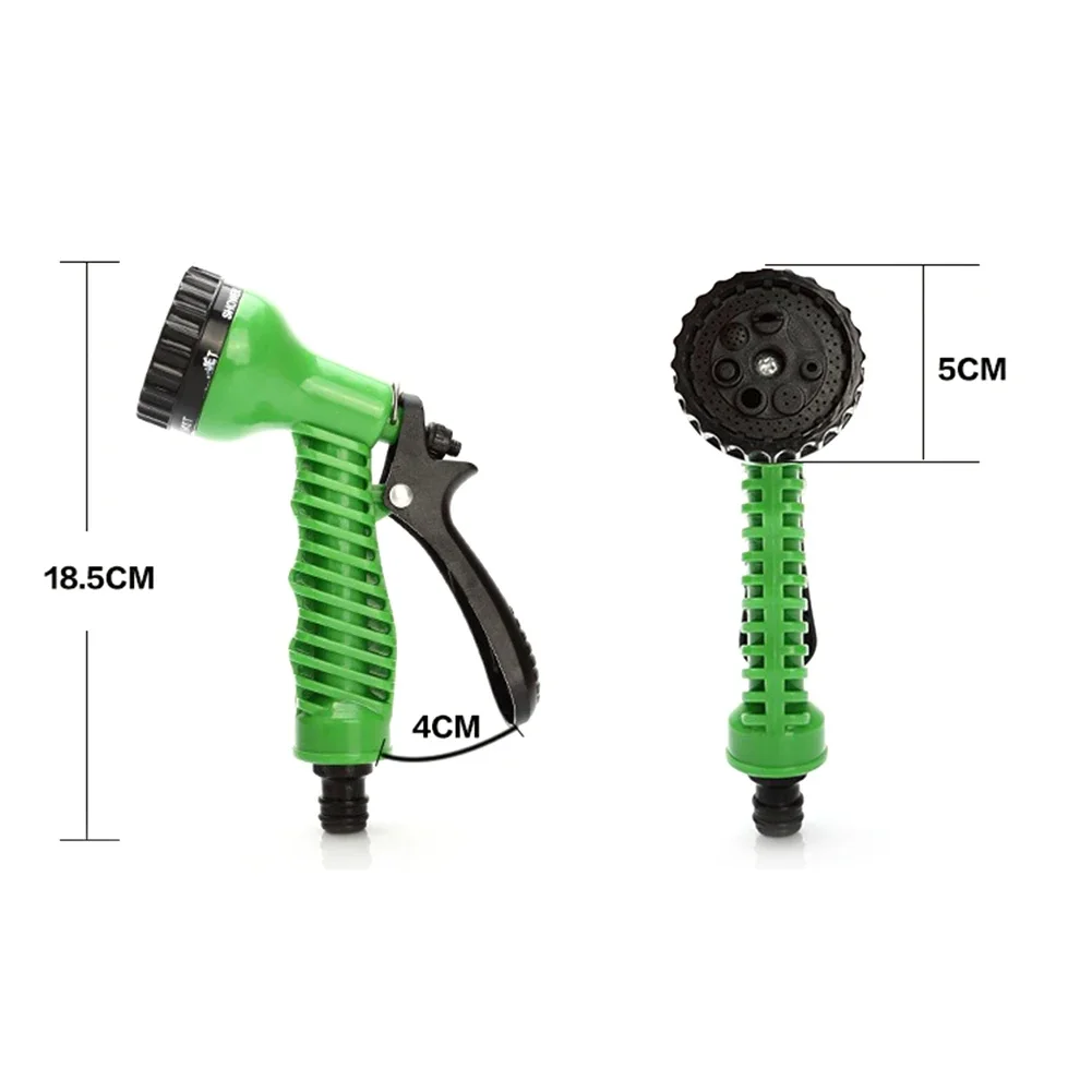 High Pressure Water Gun Hose Nozzle Multifunctional Car Washer Adjustable Irrigation Sprayer Garden Watering Sprinkler Nozzle Water Gun Water Gun Nozzle Rotating Sprinkler Mist Sprinkler