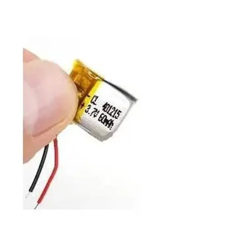

5Pcs/Lot 401215 3.7V 60Mah Li-polymer Rechargeable Lithium Li-po Battery For MP3 Bluetooth Earphone Selfie Stick