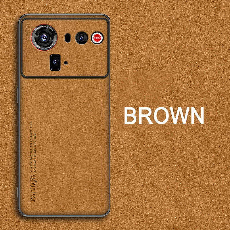 Premium Shockproof Matte Leather Phone Case with Soft Back Cover