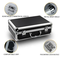 1pc Tool Storage Box, Metal Toolbox, Makeup Storage Organizer Box, Aluminium Tool Box For Tool Instrument Equipment Fishing 2