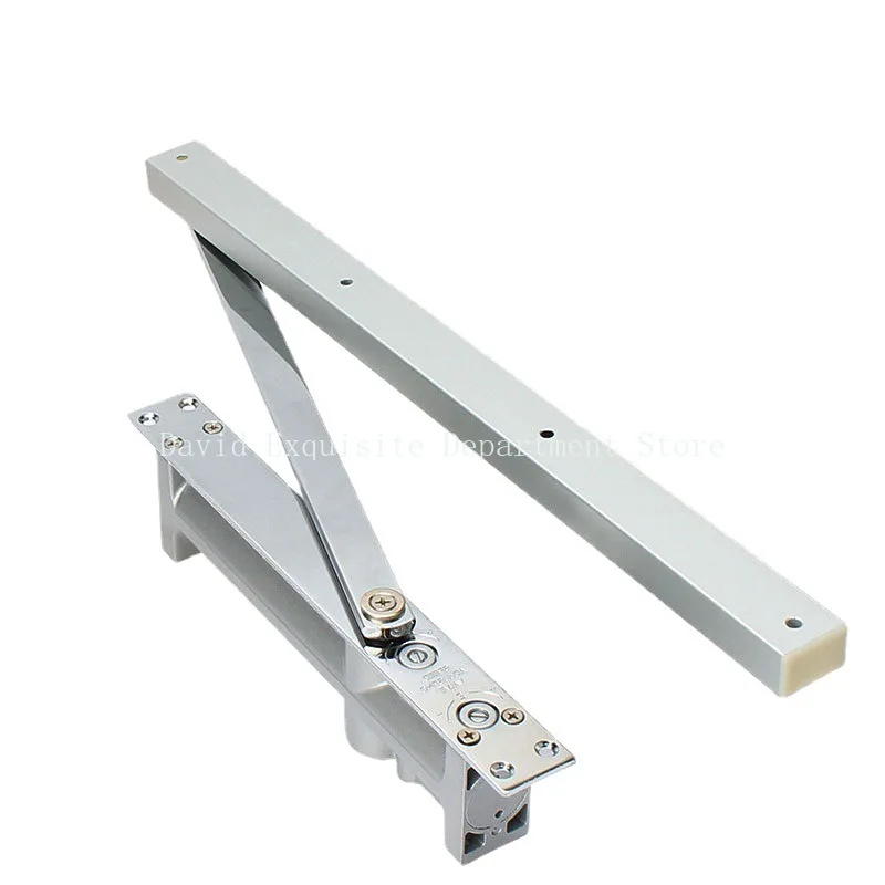 1 set Invisible Hidden Automatic Door Closer Home Hydraulic er Security System Adjustable Closer Suitable For Weight 40-65kg