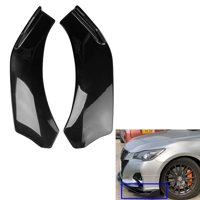 

Универсальный Спойлер лопаты передний бампер дефлектор для губ дефлектор устойчивый к царапинам защита крыла