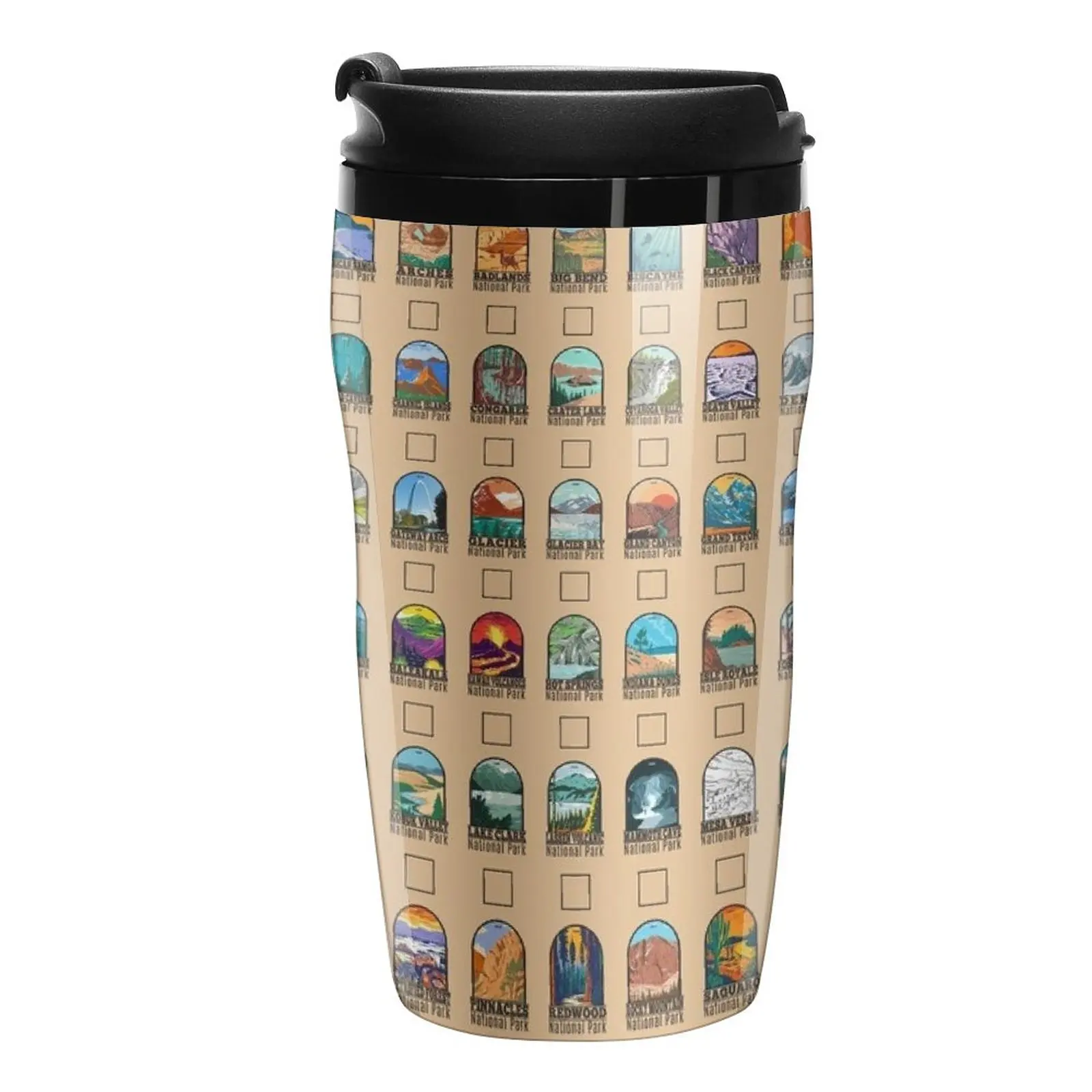 

New US National Parks Checklist Travel Coffee Mug Cups Coffee Coffee Mugs Creative Coffee Cups Set Large Cups For Coffee