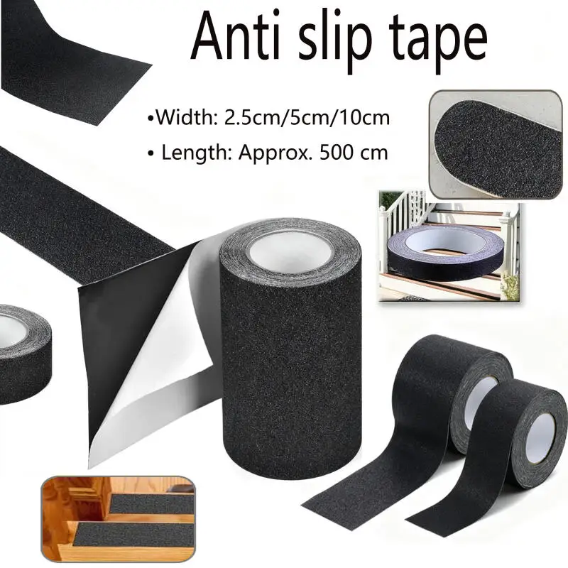 Outdoor Anti-Slip Stickers Heavy Duty Safety Tape for Stairs Floors Waterproof Anti Slip Traction for Elderly Strong Adhesive