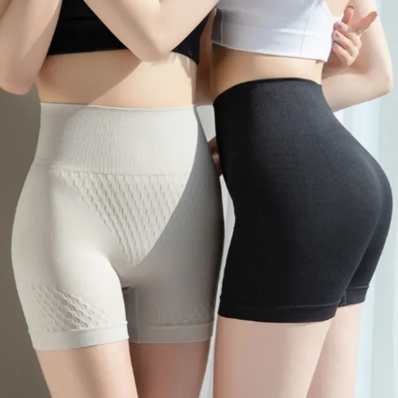 Women Safety Panties Boxers Underwear Anti Exposure Corset Pants L XL Black Skin Gray High Waist Ventilate Sports Fitness Yoga