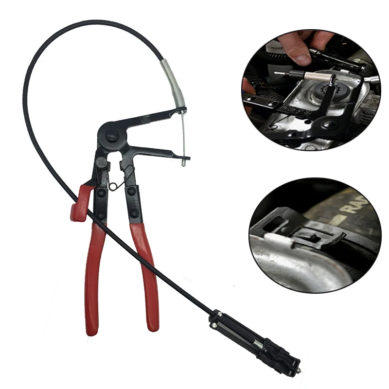 Auto-Vehicle-Tools-Cable-Type-Flexible-Wire-Long-Reach-Hose-Clamp-Pliers-for-Car-Repairs-Hose