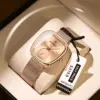POEDAGAR Luxury Fashion Elegant Ladies Watch Waterproof Watch for Woman Mesh Stainless Steel Quartz Women's Watches Female Reloj 1