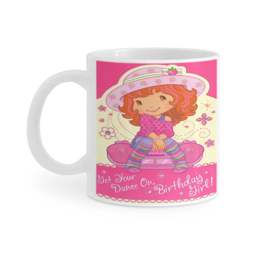 

Strawberry Shortcake Ceramics Coffee Mugs Tea Cup Milk Cups Gifts Drinkware Coffeeware