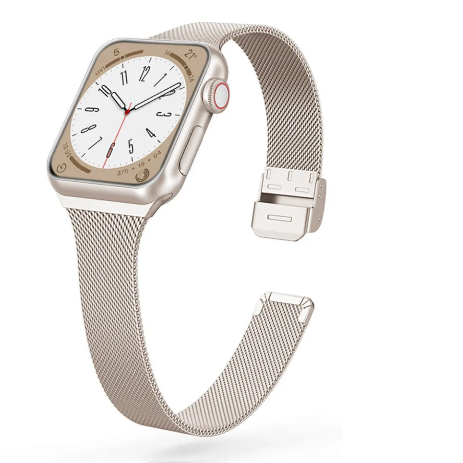 Elegant Stainless Steel Slim Strap