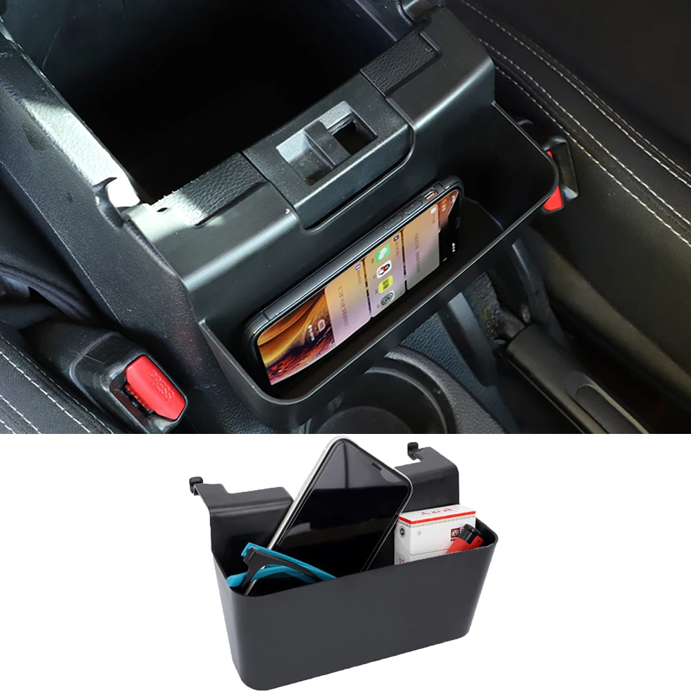 

Подвесной контейнер для хранения для подлокотника центральной консоли, органайзер, контейнер, аксессуары для Jeep Wrangler JK 2011 2012 2013 2014 2016 2017