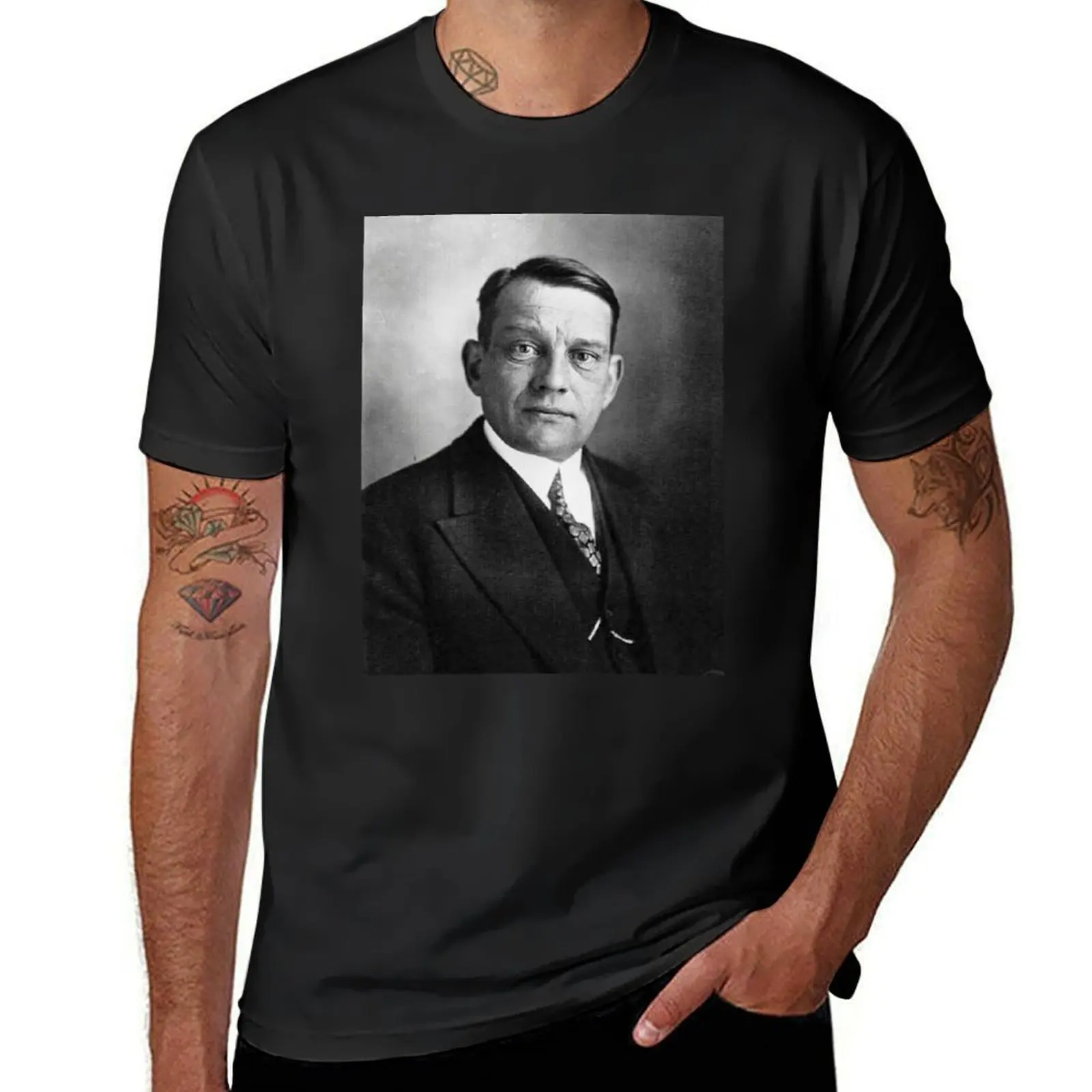 

René Coty OSS 117 Our RAIS to us T-Shirt anime clothes summer top oversized Short sleeve tee mens cotton t shirts