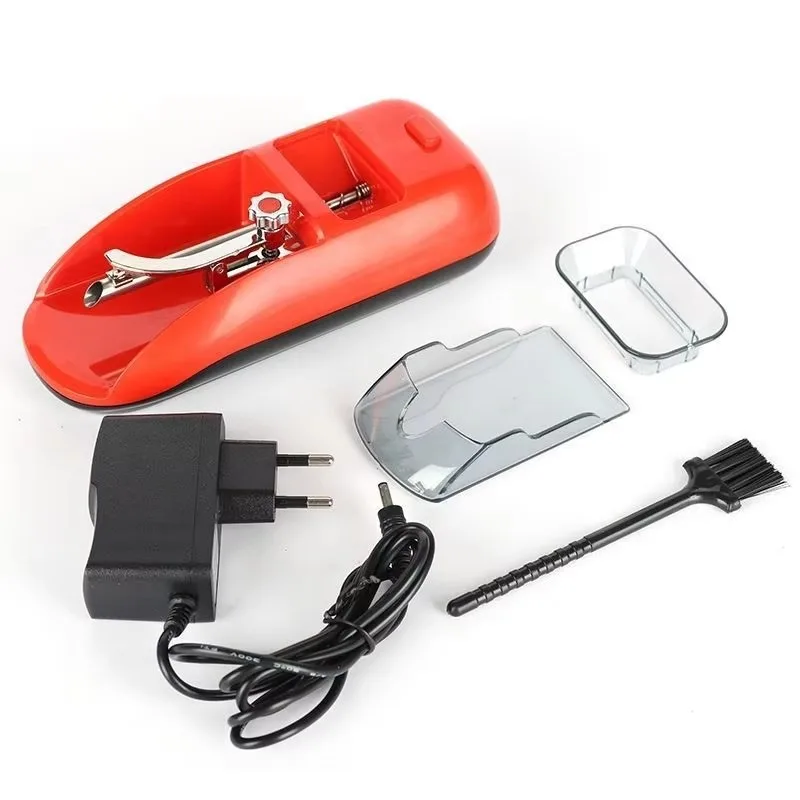 Family DIY Electric Automatic Cigarette Wrapping Machine for 8mm Tube Tobacco Rolling Machine EU Plug Gadgets For Men