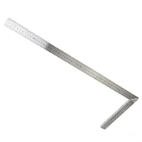 1pc 250mm-600m Square Right Ruler Angle 90 Turning Ruler Construction Carpenter Ruler For Building Framing Gauges Measuring Tool 2