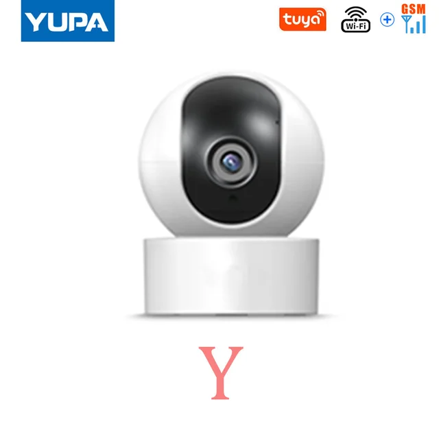 TUYA PG-107 Wifi GSM Home Security Alarm System App Control Remote Control Window Sensor With 1080P IP Camera Smart Alarm Kits SET-Y