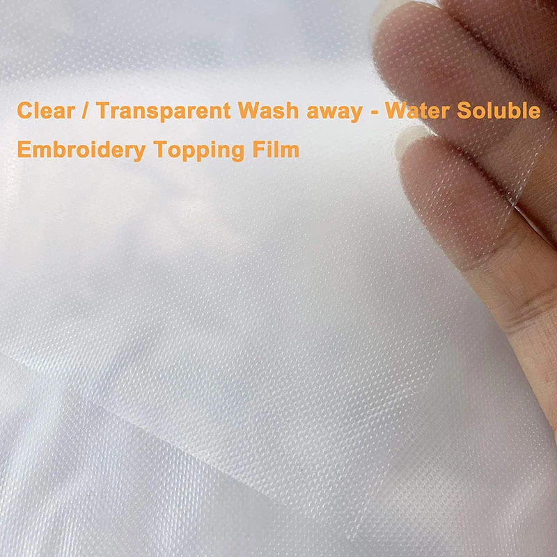 Water Soluble Film Transparency Portable Embroidery Transfer Paper  Water-soluble Pva Shirt Stabilizer Dissolving - AliExpress