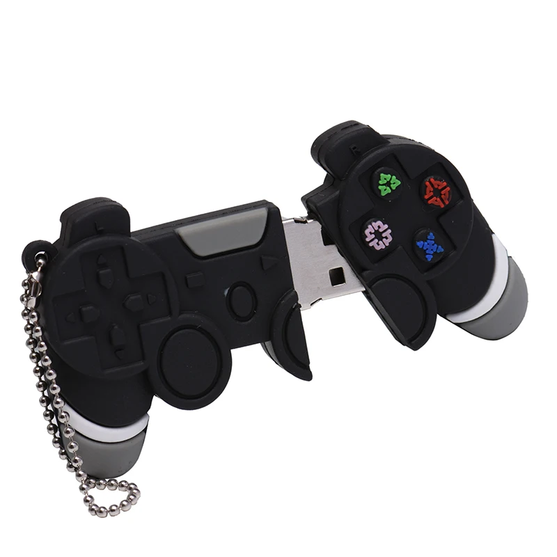 thumbnail image 5 of Memoria USB JASTER GamePad modelo 128 GB, regalo creativo para niños, memoria USB de 64 GB, llavero gratis, memoria USB negra de 32 GB, 5 of 5