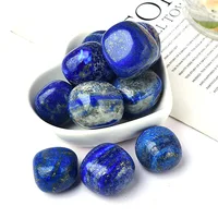 Pierres naturelles Lapis Lazuli, cristaux de guérison de qualité supérieure, quartz, énergie minérale, ensemble de pierres précieuses pour Aquarium, Lot, vente en gros 6