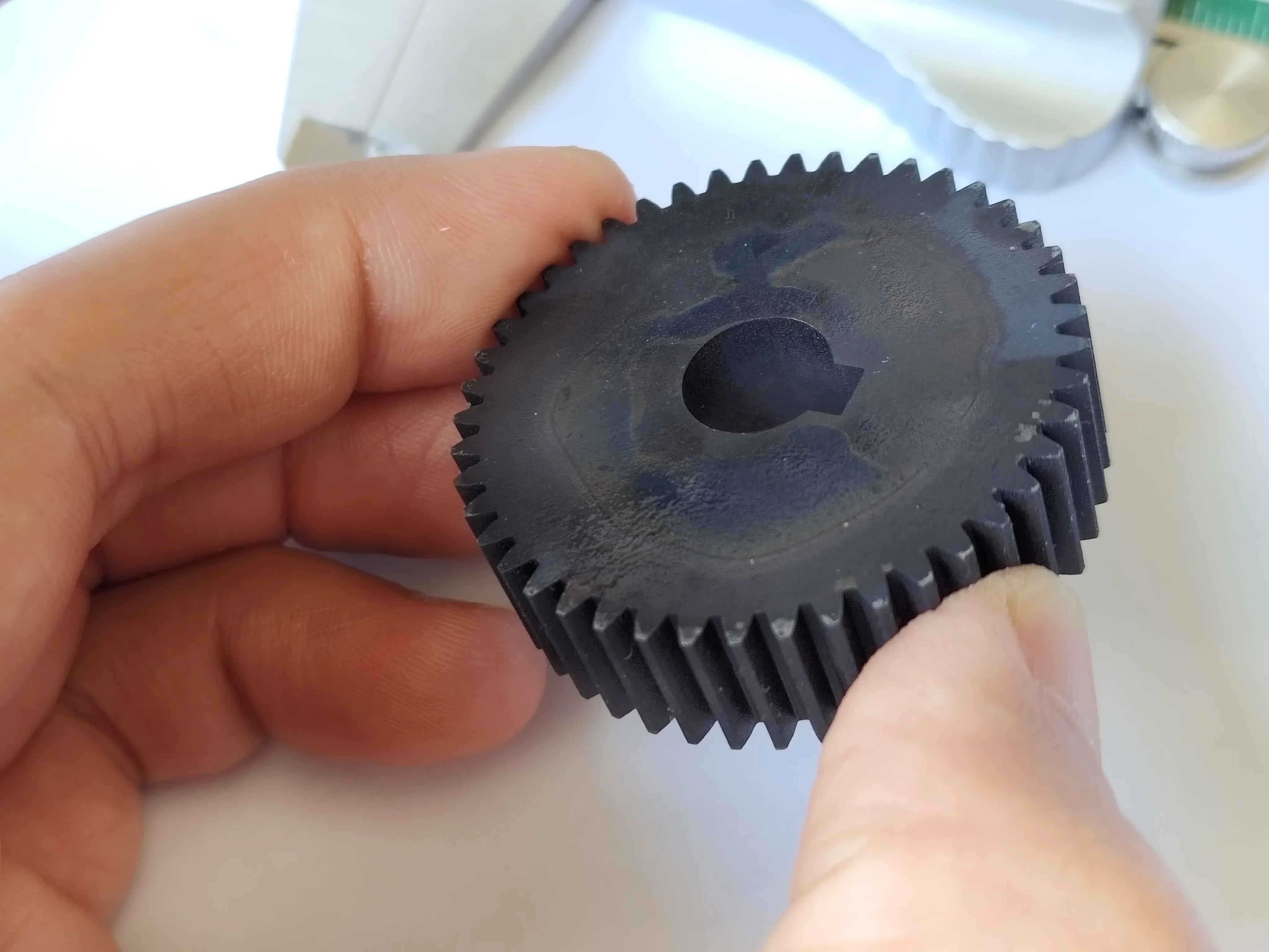 맞춤형 링크 플레인, 두께 12mm, 탄소강, 1.25 모듈, 10100개 톱니