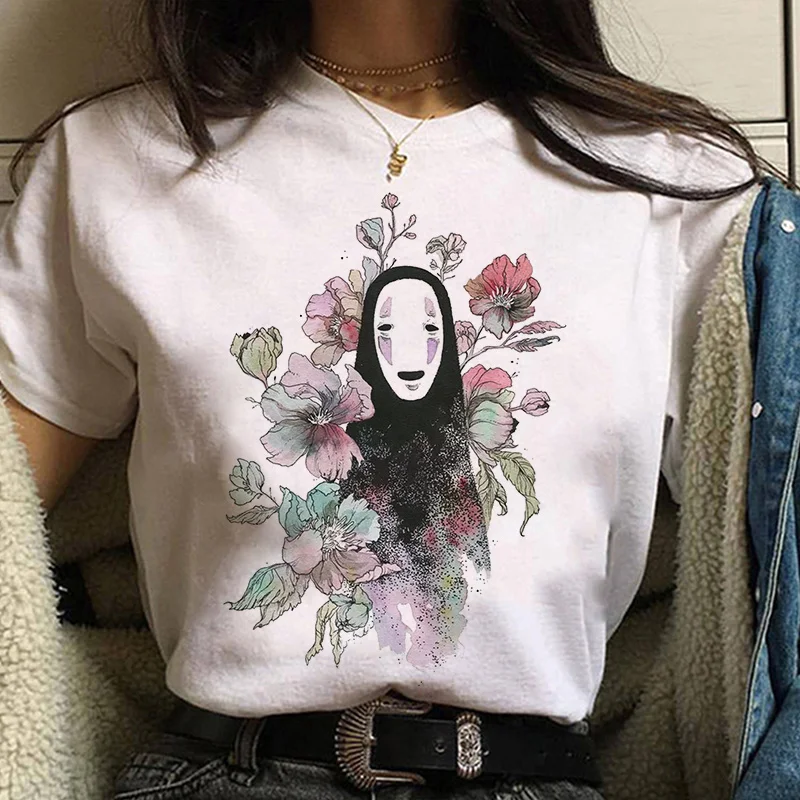 

Japanese anime tshirt women graphic anime manga top girl 2000s clothing