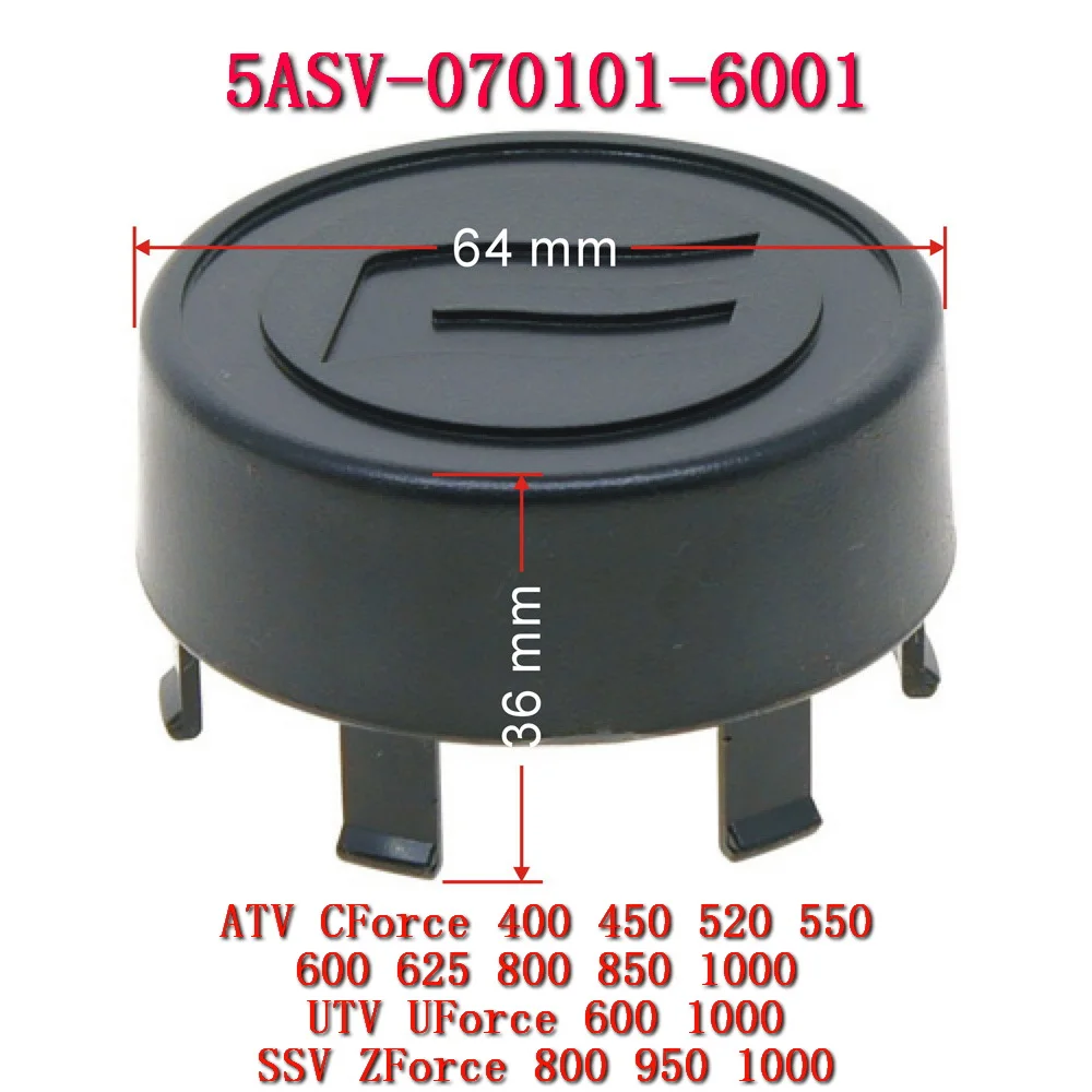 

5ASV-070101-6001 Deco Alum Rim Cap for CFmoto 400 450 500 U5 500S 520 500 HO X5HO 600 U6 Z5 Z6 800 X8 800XC 850 950 1000 ATV UTV