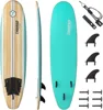 7ft Soft Top Foam Beginner Surfboard for Adults and Kids Perfect Longboard for Surfing Beach Fun and Water Sports Lightweight 1