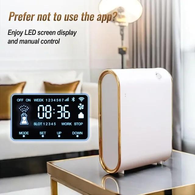 Bluetooth App Control Smart Aroma Diffuser Waterless Air Fresheners For Home Office Hotel Scent Diffuser Machine Room Fragrance 3