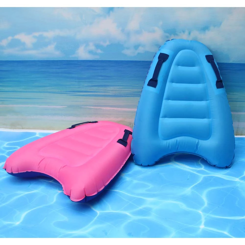 Outdoor inflatable surfboard, portable lying board, children's learning