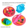 Cartoon Cute Pig Noodle Maker & Clay Dough Set, Play Dough Machine Clay Dough Strips Toy Set for Kids 2