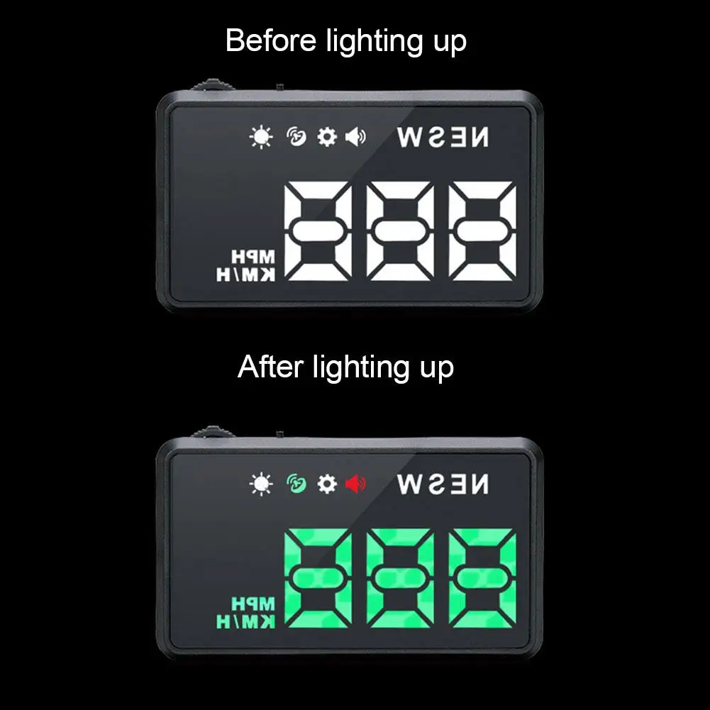 

Car Mounted Head Up Display GPS Digital Speedometer Windshield Meter Speed Universal Speed Projector USB U4D1