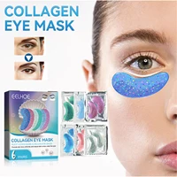 EELHOE Collagen Eye Mask Lightens Fine Lines and Dark Circles Hydrates, Moisturizes, Firms and Lifts Crystal Eye Masks 1