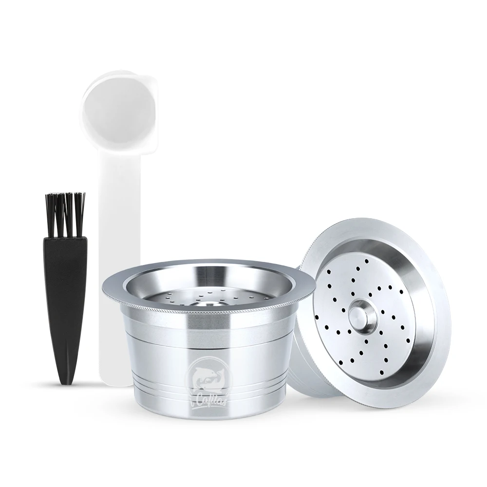 Reusable Coffee Capsule with Tamper