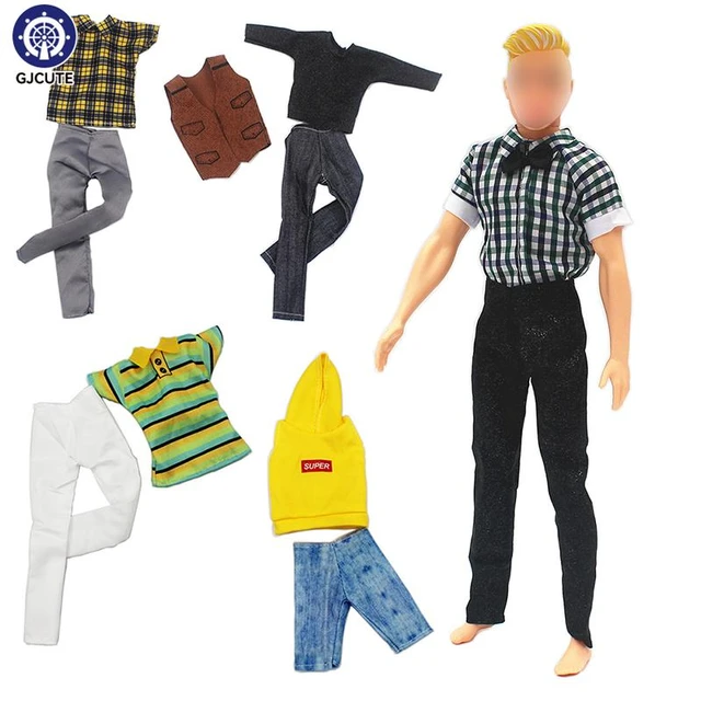 Ken Clothes/hoodie for Ken/doll Pants/sportswear Trousers/male Doll  Clothes/ 