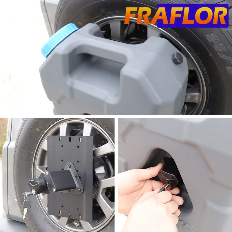 Spare Fuel Tank Water Drum Bucket 21L For Suzuki Jimny JB64 Sierra