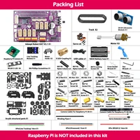 Adeept RaspTank Smart Robot Car Kit for Raspberry Pi 5/4/3B/3B+(Board Not Included) 2