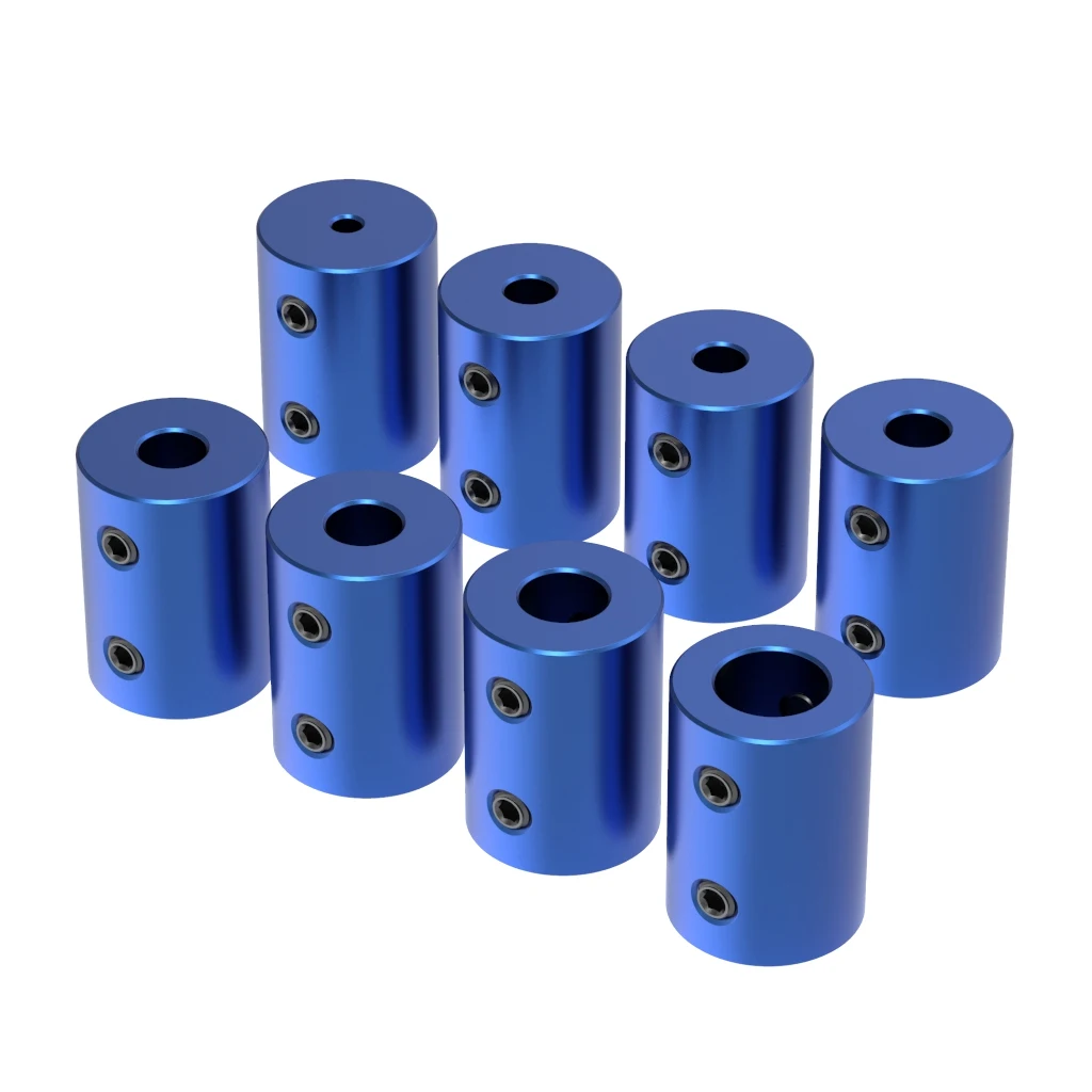 Фото Муфта GKTOOLS D18L25 из алюминиевого сплава, отверстие 3/4/5/1/6/6/8/10 мм, черная Гибкая муфта вала для 3D-принтеров, запчасти для шагового двигателя №5