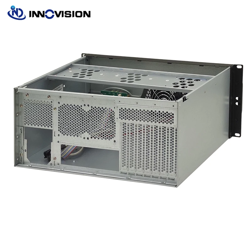 New Compact 4U 300MM depth rackmount industrial computer case 4u server chassis support ATX motherboard