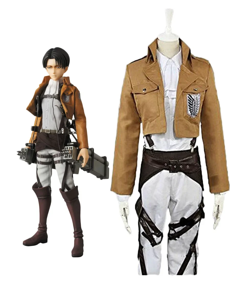 

Attack On Titan Levi Ackerman the Recon Corps Cosplay costume