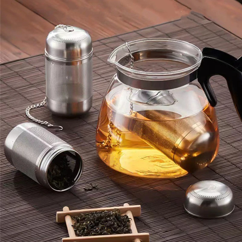 Stainless Steel Tea Infuser tea infuser tea strainer tea filter Tea Leaves Spice Strainer Fine Mesh Coffee Diffuser Filter Seasoning Ball Teaware Kitchen Accessorie