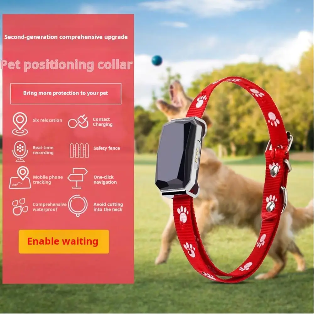 Pet Locator GPS Tracker Cat Dog Anti-lost Tracking Collar Waterproof Beidou Hound Monitor