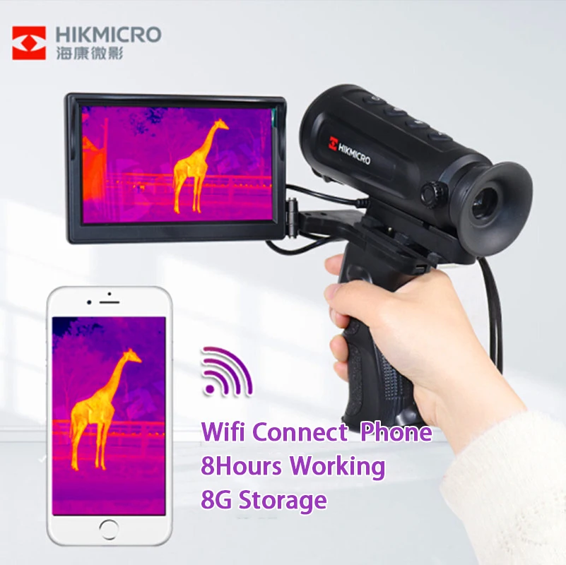 

HikMicro Thermal Imaging Monocular Detector LE15 Thermal Image Camera Handheld Thermal Imager Hunting Thermal camera recorder