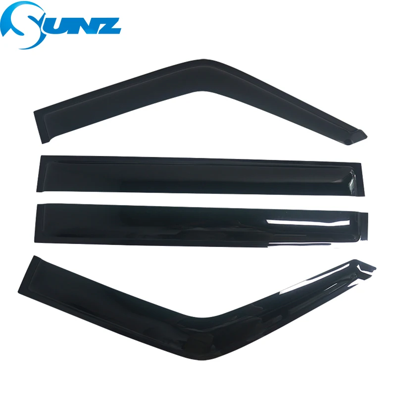 Car Window Visor Window Visors For Nissan Patrol Safari Y60 1987-1997 Sun Rain Guard Weather Shields car window visor car window deflectors