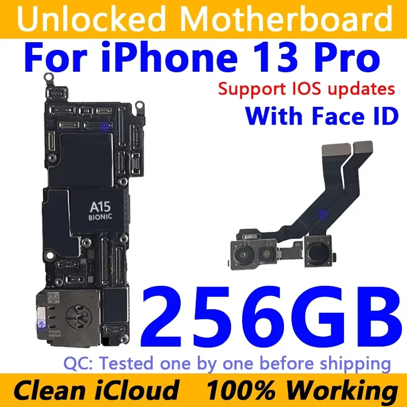 IPhone 13 Pro Max用マザーボード,ロック解除されたロジックボード