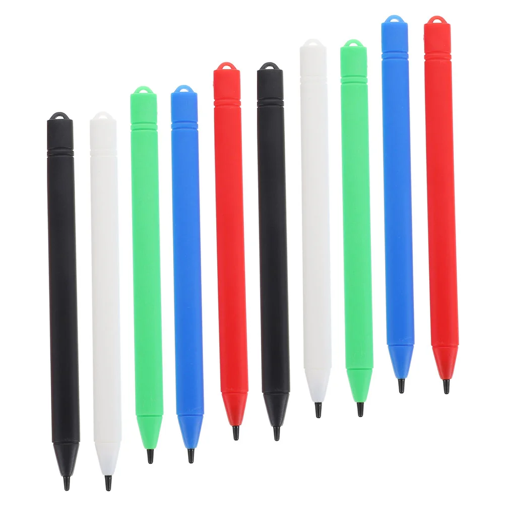 

10 Pcs Tablet Drawing Pen Doodle Board Stylus LCD Draft Toy Writing Plastic Electronic Products Baby Painting Toys