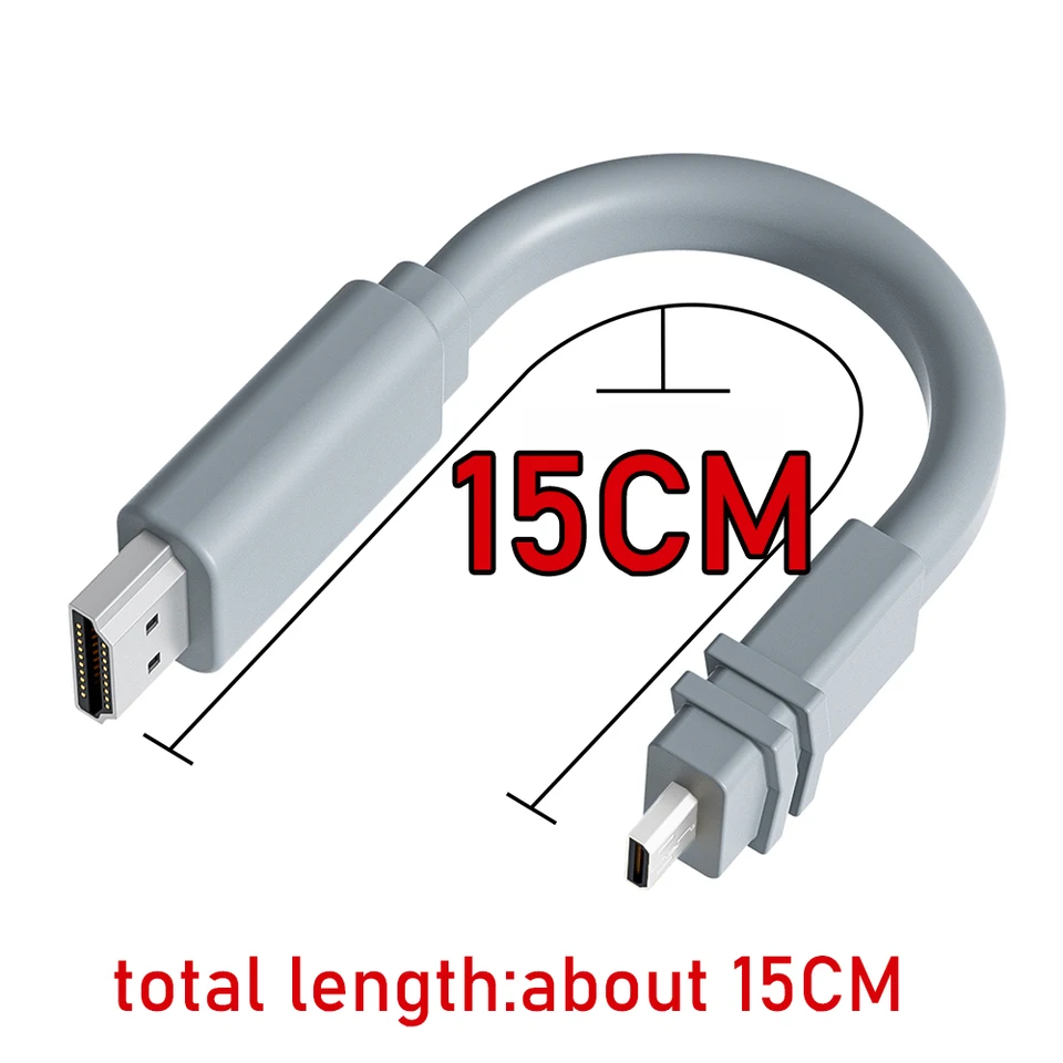 Cablecc - Cavo Adattatore Micro HDMI Da Femmina A HDMI Maschio, 20 - Foto 4