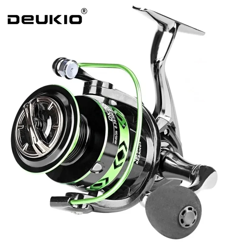 All-Metal Fishing Reel Freshwater Seawater Dual Use Max Drag 12Kg Spinning Reel Durable Carp Fishing Tackle fishing reel