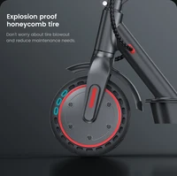 iScooter i9 Trottinette Électrique 350W Moteur 36V7.5Ah 30km d'Autonomie Pneu en Nid d'Abeille de 8,5 pouces Trottinette Électrique avec Application et Affichage ECO. 5