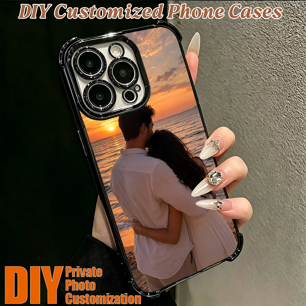 Personalized Photo Engraved Phone Case - Custom Design