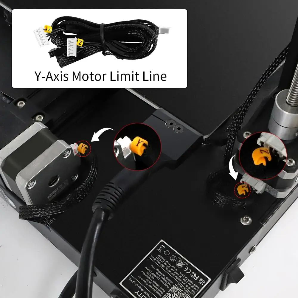 超激安 Printer 3D Creality Ender-3 Package Combination Cable S1 紙めくり・事務用スポンジ